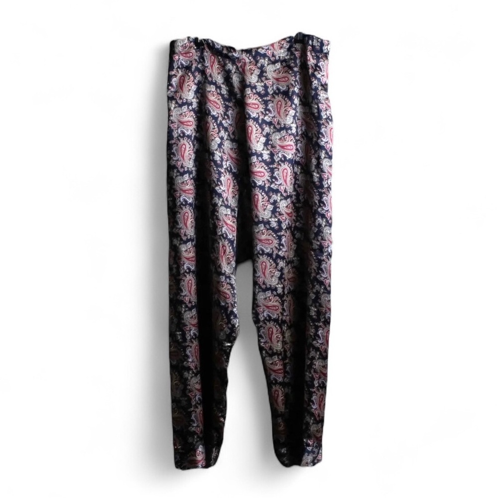 100% silk Christian Dior Silk Paisley Print Pajamas-Pants Only Men’s